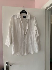 100% linen blouse