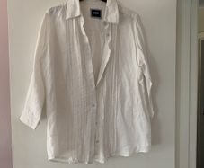 100% linen blouse