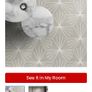 Grey tiles, adhesive and grout Image 2