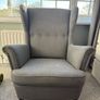 Grey Armchair Image 2