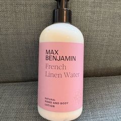 Max Benjamin French Linen Water Hand and Body Lotion