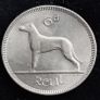 Ireland - 1966 - Irish 6d - 6 Pence - Wolfhound - KM.13a - UNC - [2694] Image 2