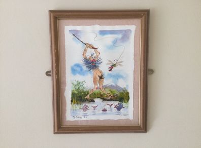 Art - Humorous Watercolour ( Liam Keeley )
