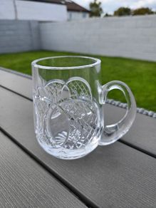 Vintage Waterford Crystal Tankard