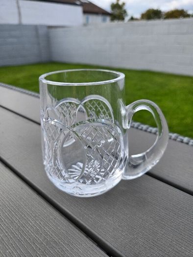 Vintage Waterford Crystal Tankard