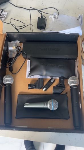 shure wireless microphone system