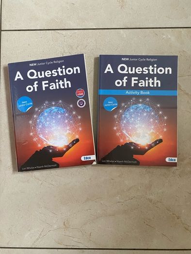 New Junior Cycle Religion A Question of Faith Workbook & Textbook set with code