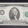 1976 Series 2 Dollar Bill Unc Jefferson Note (81a) Image 2