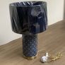 Laura Ashley Kimpton Navy Table Lamp Image 2