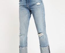 River Island Turn Up Jeans