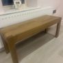 Oak extendable dining table Image 7