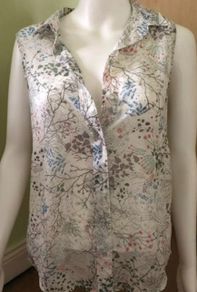 H&M sheer blouse
