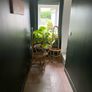 Vintage Italian high backed Chairs and Table Image 8