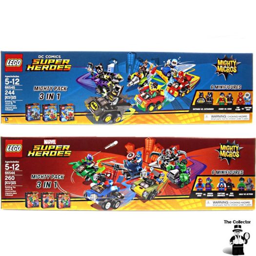 LEGO 66545 DC Super Heroes Mighty Micros 3 In 1 Super Pack 76061 76062 76063 Brand new & sealed