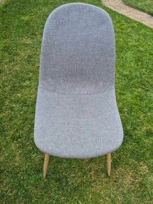 8 Dining Chairs - Grey