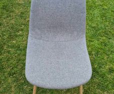 8 Dining Chairs - Grey