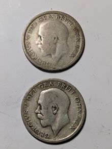 Silver Sixpences X2.