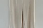Gallery Cream Wide Leg Trousers