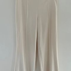 Gallery Cream Wide Leg Trousers
