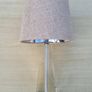 Cyprus Tapered Crystal with Shade Table Lamp Image 4
