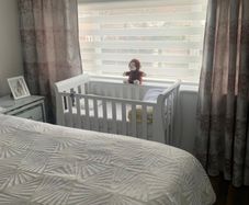 Obaby Stamford Space Saver Cot with Sprung Mattress & Storage Drawer