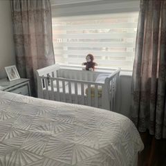 Obaby Stamford Space Saver Cot with Sprung Mattress & Storage Drawer