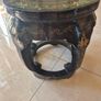 Chinese Black Lacquer Side Table Image 2