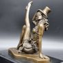 Cabaret Performer - Bronze, Marble, Signed Image 7