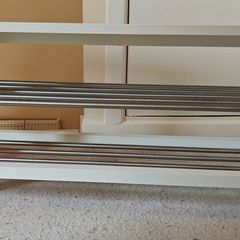 IKEA TJUSIG bench with shoe storage