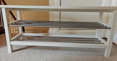 IKEA TJUSIG bench with shoe storage
