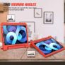 For Apple iPad Pro 12.9" 2018 Kids Case Shockproof Cover With Stand Red Image 2