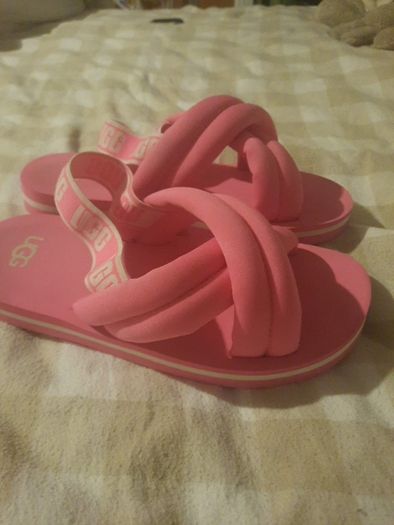 pink ugg sandals