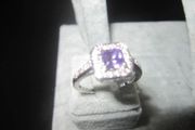 Halo Style Ring