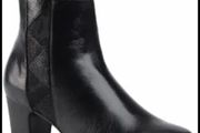 Gabor - Black Leather Ankle Boot - UK 5.5 - BNWT RRP 100