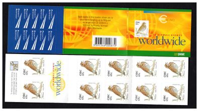 2004 Ireland Song Thrush Definitive Stamp Booklet Mint Never Hinged (MNH). Hibernian HB118