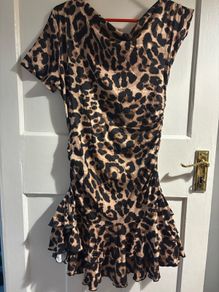 New leopard print dress