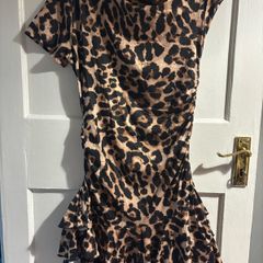 New leopard print dress