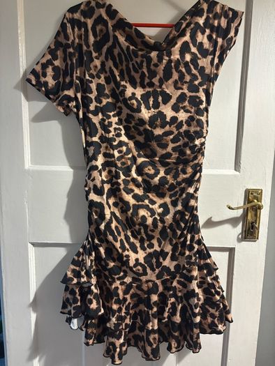 New leopard print dress