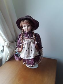 beautiful porcelain doll