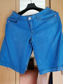 Young Versace denim short UK 10