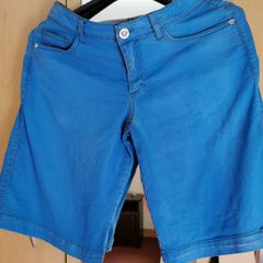 Young Versace denim short UK 10