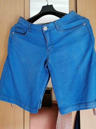 Young Versace denim short UK 10