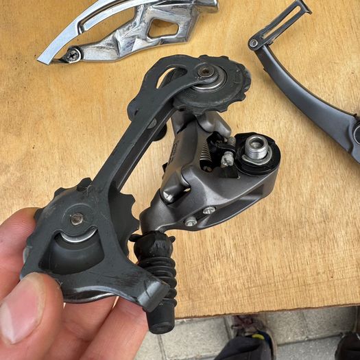 XTR M950 groupset shifters, brakes, Derailleur XTR 950
