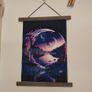 Handmade Diamond Painting  Moon Reflection Image 4