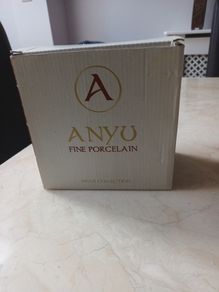 Anyu Fine Porcelain   Train With Led Light. B.N.W.T