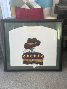 Framed TShirt Signed by Sting
