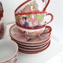 Beautiful Vintage Asian Tea Set Image 2