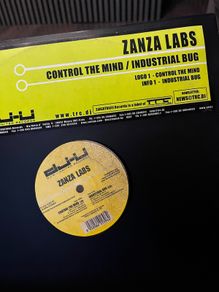 Zanza labs - control the mind / industrial bug 12" vinyl