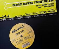 Zanza labs - control the mind / industrial bug 12" vinyl