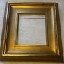 frame This is a modern, deep-profile gilt wood picture frame with a slip / inner liner profile. Image 3